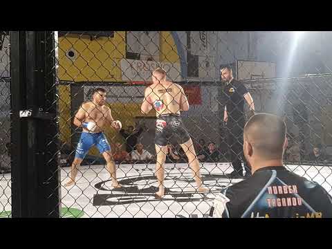 GALA QUEST MMA KROSNO 2022 Kamil Korzeniowski vs Nurbek Taganov 1 runda.