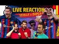 ?  BARÇA LIVE: SEVILLA - BARÇA | Warm up & Match Center ⚽