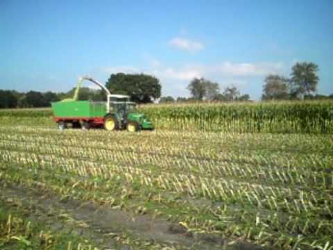 Mais häckseln 16.09.2009