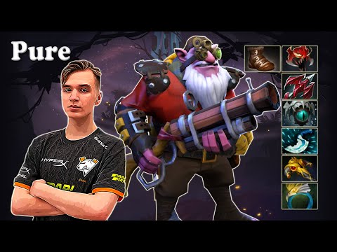 Pure - Sniper Safelane vs V-Tune Faceless Void | Dota 2 7.30e Gameplay