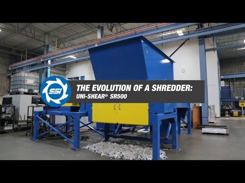 The Evolution of a Shredder - Uni-Shear® SR500