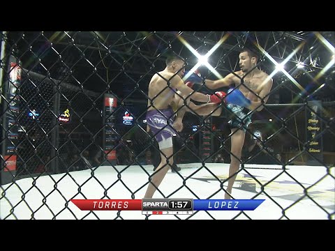 Sparta Wyoming 5 Main Event: Isiah Torres vs Aaron Lopez 125 lb Kickboxing Title