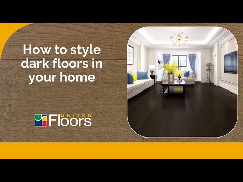 How to style dark floors in your home