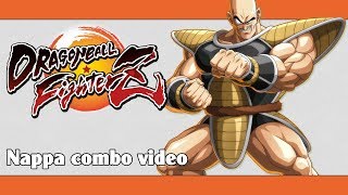 DBFZ: Nappa combo video