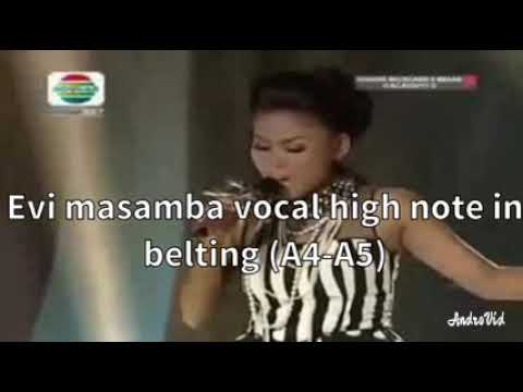 Evi masamba vocal high note in belting (A4-A5)