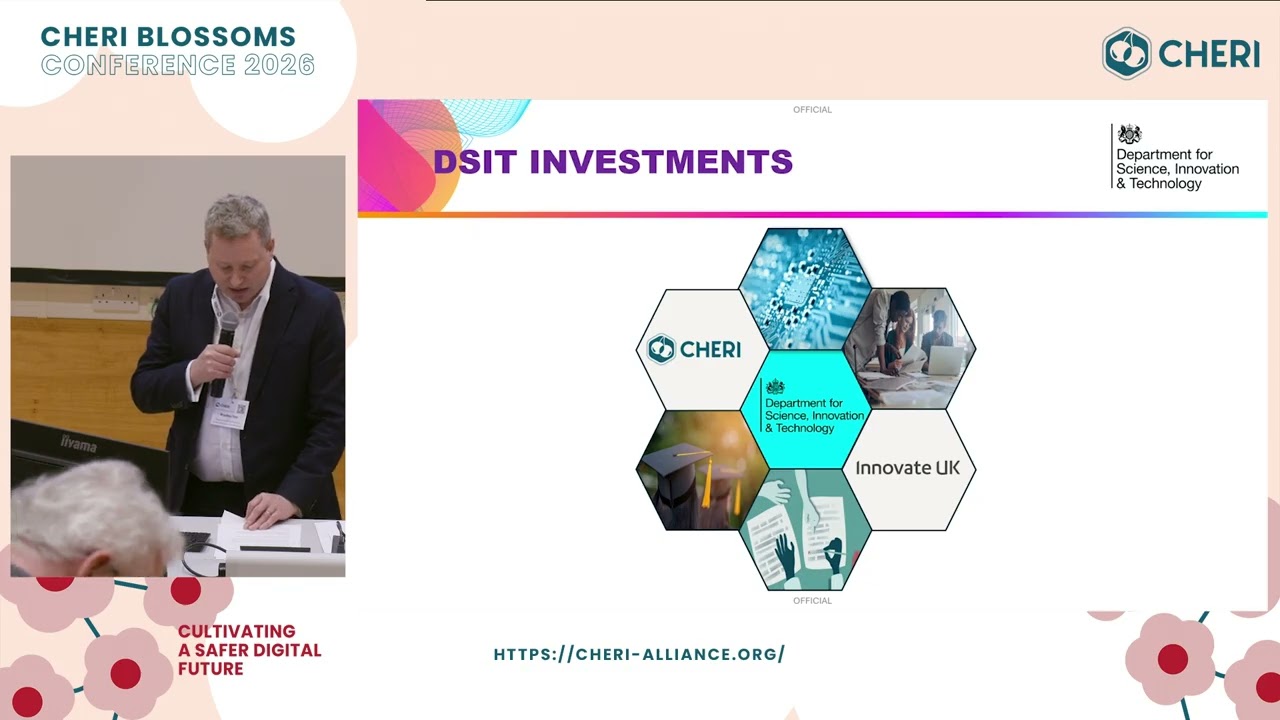 DSIT: Government Strategy, Signals & Next Steps - Bradley Finn | CHERI Blossoms 2026