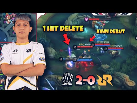 This is how RRQ Xinn got deleted | Game 2 RRQ vs HB..😆