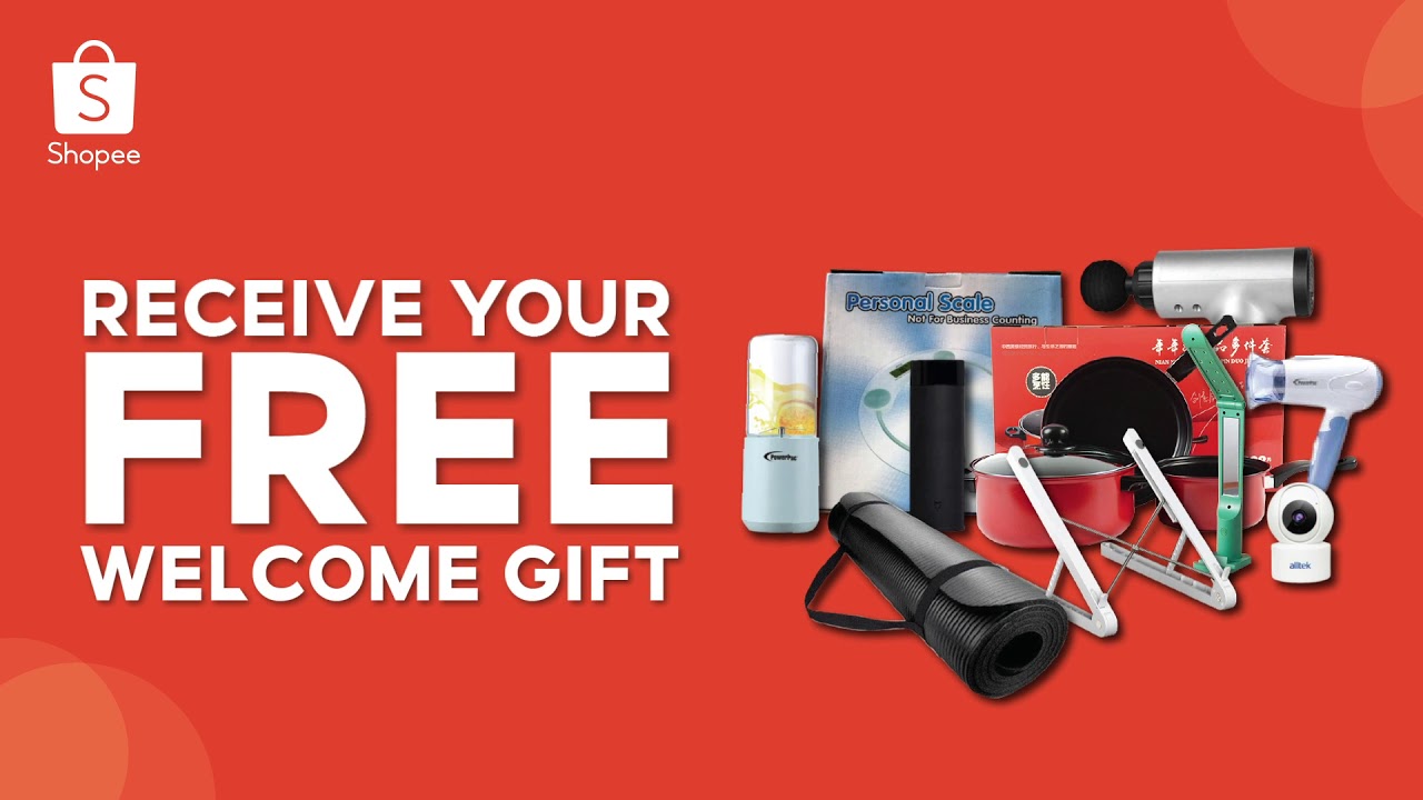 Get your Shopee Welcome Package now!