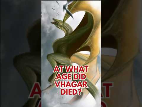 Vhagar Died at what age?  House of the dragon #vhagar #houseofthedragon