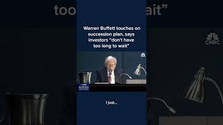 Warren Buffett touches on succession plan, says investor 