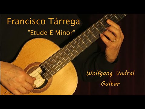 Francisco Tarrega - Etude in E Minor