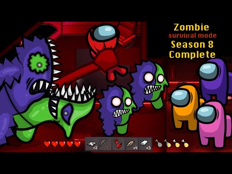 Season 8 Complete - Survival Mode 🛠 Garten of Banban Among Us Zombie
