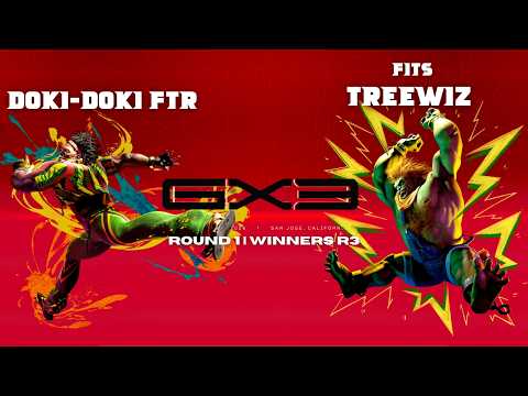 Genesis X3 | Round 1 | Winners R3 | Doki-Doki FTR (Deejay) vs FitS TreeWiz (Blanka)