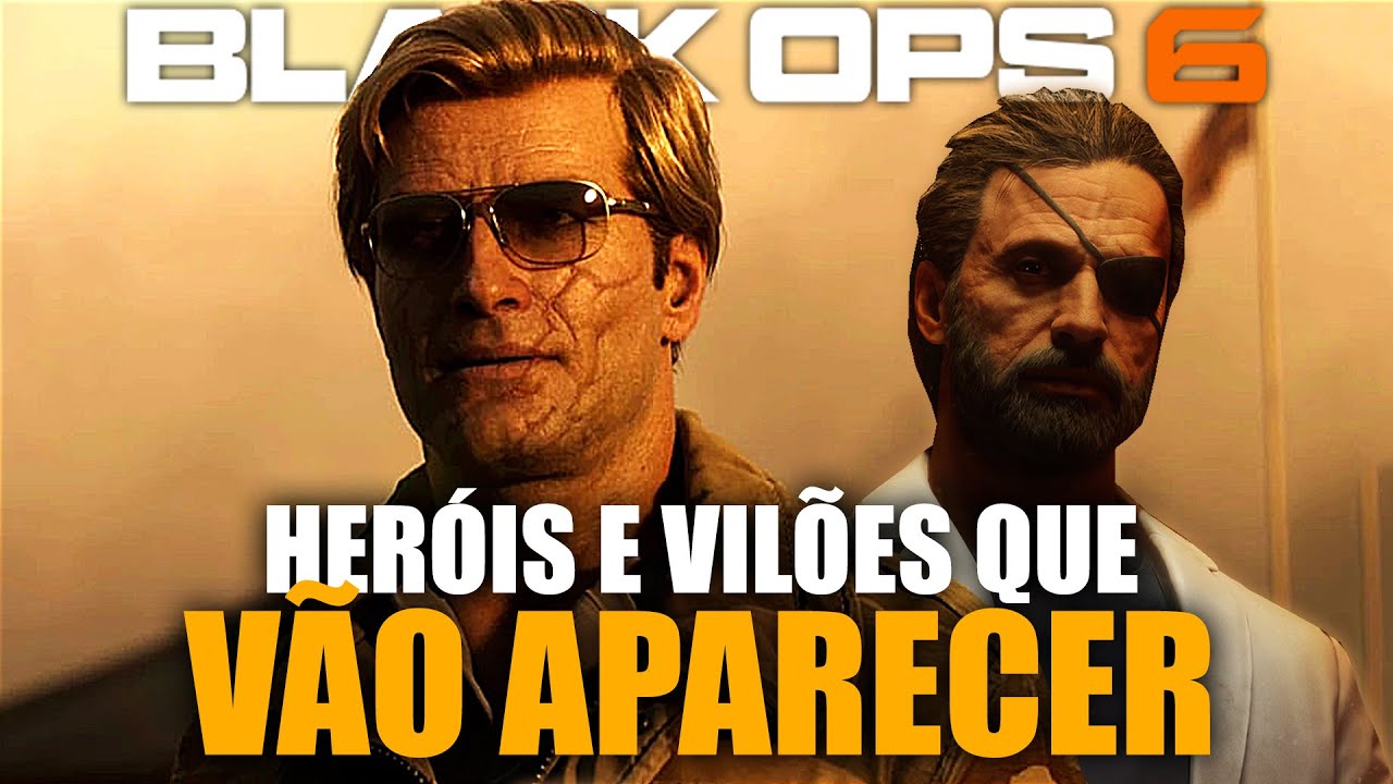 COD BLACK OPS 6 - LISTA COM TODOS OS PERSONAGENS DO JOGO (e outros que talvez podem aparecer!)