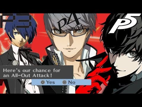 It's Time for An All-Out Attack! (Persona 3, 4 & 5 Battle Compilation)