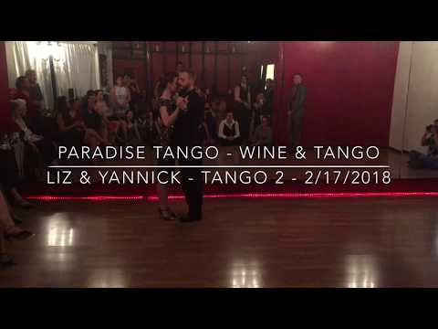 Paradise Tango - Liz and Yannick - Tango Performance 2 - Wine & Tango 2/17/2018