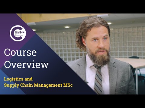 An introduction to Logistics and Supply Chain Management MSc