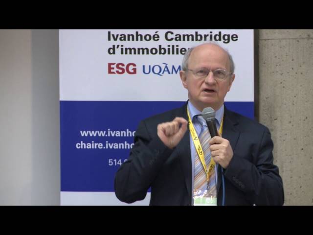 Acfas 2016: Colloque 497 en immobilier – Pierre Romelaer, Université de Paris Dauphine (Paris 9)