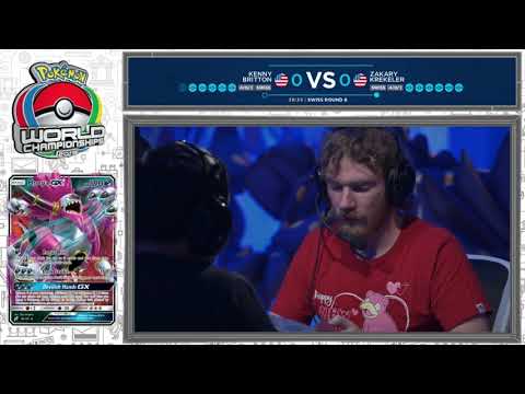 Swiss R6b: Kenny Britton Vs Zakary Krekeler-Pokemon World Championships 2019 Day 1