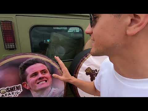 ANDER HERRERA PROFESSIONAL FOOTBALLER VISITS SERENGETI NATIONAL PARK