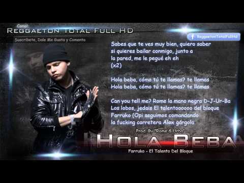 Hola Beba (Con Letra) - Farruko (Original)