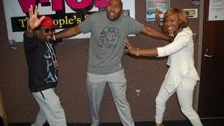 Jermaine Dupri and Quad On The Ryan Cameron Morning Show With Wanda Smith
