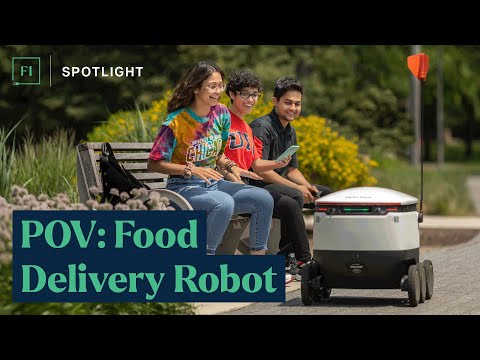 Starship Delivery Robot Video 2006