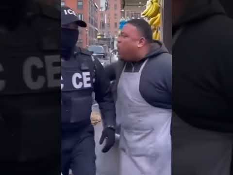 Store owner protecting his customers from ICE #followme #share #like #fyp