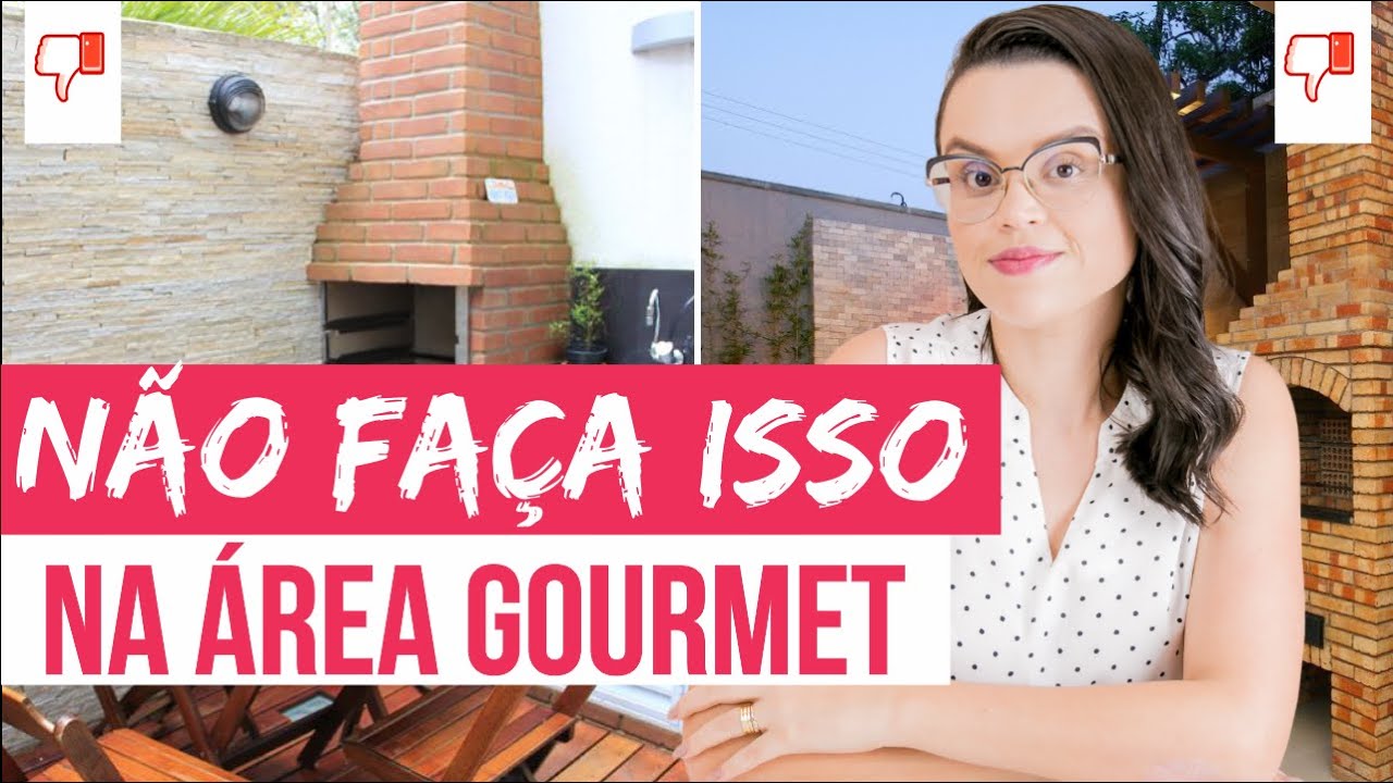 7 ITENS QUE NÃO RECOMENDO, PARA ÁREA GOURMET - Mariana Cabral