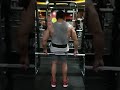 Smith Machine Barbell Shrug Behind the Neck