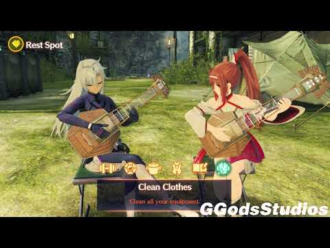 Xenoblade Chronicles 3: Future Redeemed- A teaching Glimmer how to play the Lute