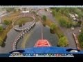 Ride of Steel Roller Coaster POV Darien Lake NY ...