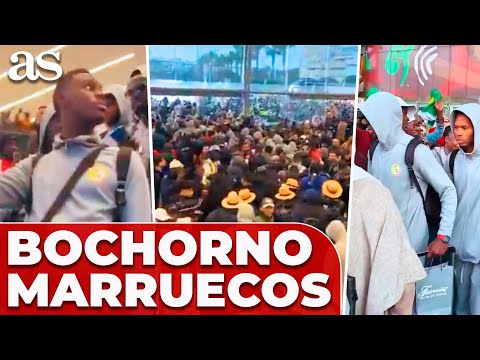 BOCHORNO en la COPA ÁFRICA: SENEGAL llegó SIN MEDIDAS de SEGURIDAD a MARRUECOS