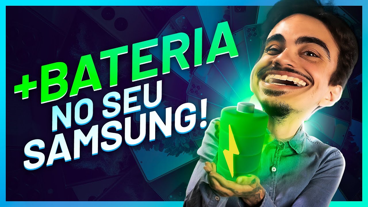 Como economizar MUITA bateria no seu Samsung!