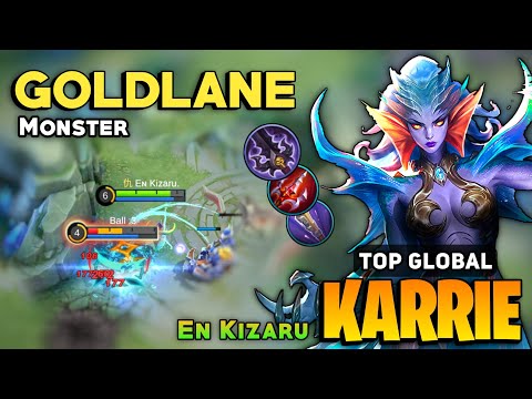 Goldlane Karrie Shut Down All Enemies [ Top Global Karrie Gameplay ] By En Kizaru - Mobile Legends