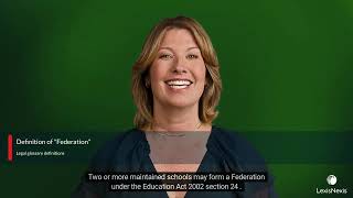 Federation - Legal Definition
