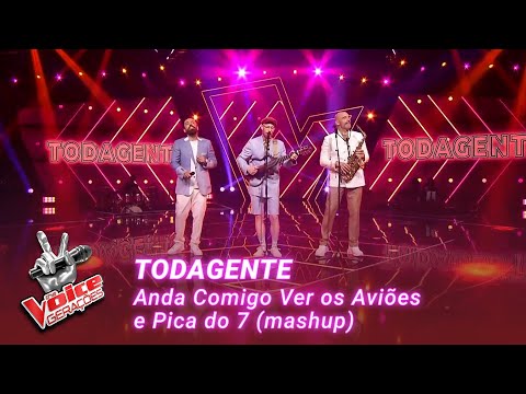 TODAGENTE - “Anda Comigo Ver os Aviões”and “Pica do 7” (mashup) | Final | The Voice Gerações 2023