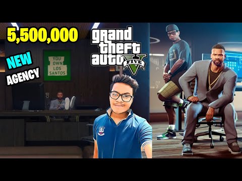 GTA 5 - Buying The NEW $5,000,000 AGENCY Business Property! (The Contract DLC)