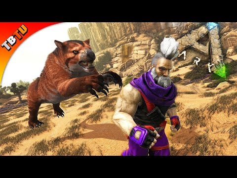 HIGH LEVEL THYLACOLEO TAMING! TESTING A MAZE! Ark Scorched Earth