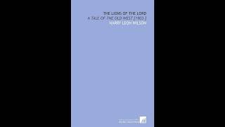 The Lions of the Lord: A Tale of the Old West