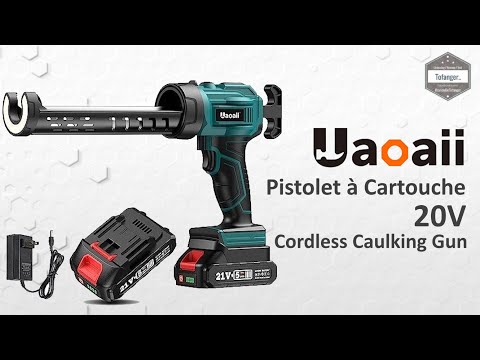 Bezprzewodowy elektryczny pistolet nabojowy Uaoaii 20V - Uaoaii pistolet do uszczelniania CX51