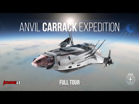 Anvil Carrack Expedition PTU 3.8.2 Tour | Star Citizen