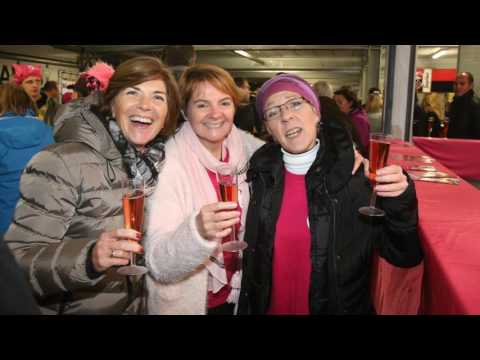 Sfeervideo Roze Lintjes Actie KSC Lokeren - KV Mechelen