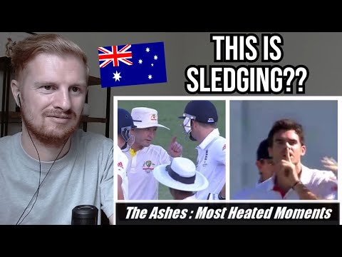 Reaction To Ashes Cricket: Most Heated Moments - Fights & Sledging