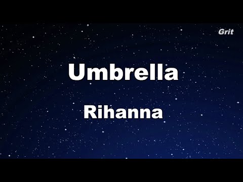 Umbrella - Rihanna Karaoke 【No Guide Melody】 Instrumental