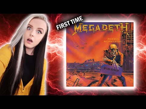 FIRST TIME listening to MEGADETH "Peace Sells" REACTION