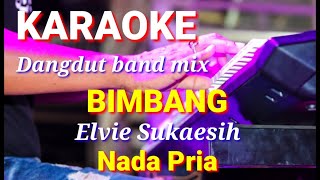 Download lagu BIMBANG - Elvie Sukaesih | Karaoke dut band mix nada pria | Lirik mp3