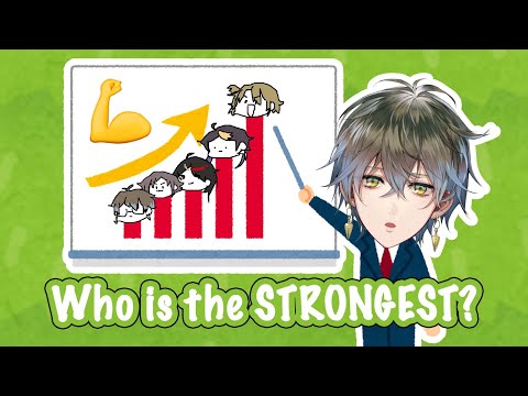 Who is the STRONGEST of Luxiem? 【NIJISANJI EN | Ike Eveland】