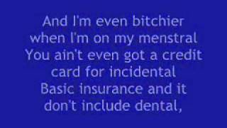 I aint thru - Keyshia Cole Ft. Nicki Minaj Awesome Lyrics!