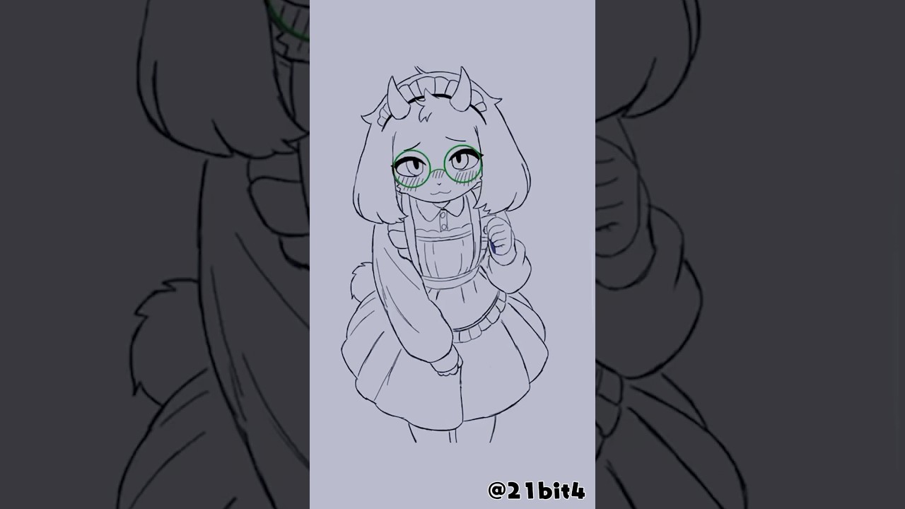 what do you think, kris?❤️ #furry #comicdub #deltarune #ralsei #voiceover